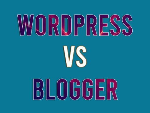 wordpress vs blogger